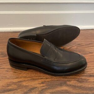 Meermin - Black calf Penny loafer 7.5 UK= 8.5 US